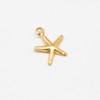 14K Gold Filled 9x7mm Starfish Charm