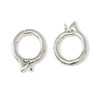 Silver Micro Pave Interchangeable Bail