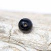 Black Tourmaline A Grade Polished 8mm Round - Sold Individually