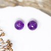 Amethyst A Grade Polished 8mm Faceted Round - Sold Individually
