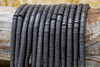 Hematite Polished 1x6mm Wheel