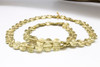 Gold Plated Brass 11mm Spiral Coin