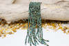 African Turquoise Polished 2x4mm Rondelle