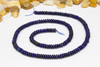 Lapis Polished 2x4mm Rondelle