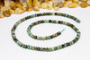African Turquoise Polished 2.5x4mm Faceted Rondelle