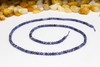 Sodalite Polished 2x3mm Faceted Rondelle