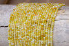 Yellow Opal Polished 2x3mm Faceted Rondelle