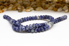 Blue Spot Jasper Polished 5x8mm Rondelle