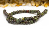 Dragons Blood Jasper Polished 5x8mm Rondelle