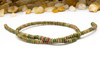 Unakite Polished 2x4mm Rondelle