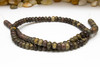 Coffee Bean Jasper Polished 4x6mm Rondelle