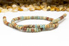 Impression Jasper Polished 4x6mm Rondelle - Dyed