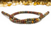 Red Creek Jasper Polished  4x6mm Rondelle