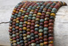 Red Creek Jasper Polished  4x6mm Rondelle