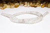 White Jade Polished 4x6mm Rondelle