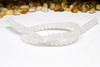 White Jade Polished 5x8mm Smooth Rondelle
