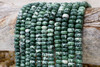 Green Spot Jasper Polished 5x8mm Rondelle