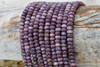 Lepidolite Polished 4x6mm Rondelle