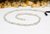 Pyrite Silver Plated 3mm Faceted Round