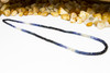 Sapphire Polished 2-3mm Faceted Rondelle - Banded
