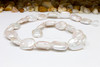 Freshwater Pearls White Polished 15-20mm Irregular Oval Coin