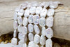 Freshwater Pearls White Polished 15-20mm Irregular Oval Coin