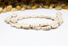 Magnesite Ivory Polished 9x13mm Leaf
