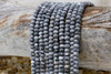 Grey Picture Jasper Polished 4x6mm Rondelle