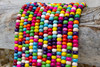 Magnesite Polished Multi Color 4x6mm Rondelle
