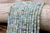 Amazonite Multi Color Polished 4x6mm Faceted Rondelle