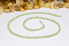 Zircon CZ AA Grade Polished Light Olive 3mm Faceted Round