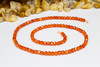 Zircon CZ AA Grade Polished Orange 3x4mm Faceted Round