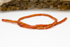 Carnelian Polished 4x13mm Tube