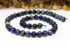 Galaxy Tiger Eye A Grade Polished Blue/Purple Blue 8mm Round