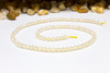 Zircon CZ AA Grade Polished Cream 4mm Faceted Round