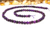 Tiger Eye A Grade Polished Dyed Purple 4mm Round