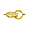 Fold Over Magnetic Clasp - Gold Plated