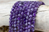 Dogtooth Amethyst A Grade 8mm Round