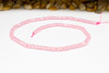 Zircon CZ AA Grade Polished Pink 3.5x4mm Faceted Rondelle