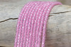 Zircon CZ AA Grade Polished Pink 3.5x4mm Faceted Rondelle