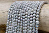 Freshwater Pearl Polished Silver 6-7mm Potato