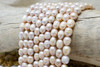 Freshwater Pearls Polished Peach Lilac  8-11mm Rice