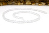 Zircon CZ AA Grade Polished Crystal 3.5x4mm Faceted Rondelle