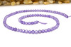 Zircon CZ AA Grade Polished Purple 4mm Faceted Round