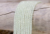 Zircon CZ AA Grade Polished Light Lime 3x4mm Faceted Rondelle