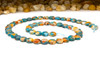 Natural Turquoise Spiny Oyster Polished 8mm Coin