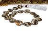 Sarmatieus Shell Polished 20mm Coin Bead - Double Sided