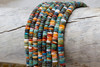Turquoise & Spiny Oyster 5mm Heishi