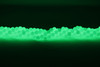 Green Aragonite Polished 8mm Round - Glow in the Dark