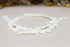 Mother of Pearl Polished White Sea Shell 10mm Hearts